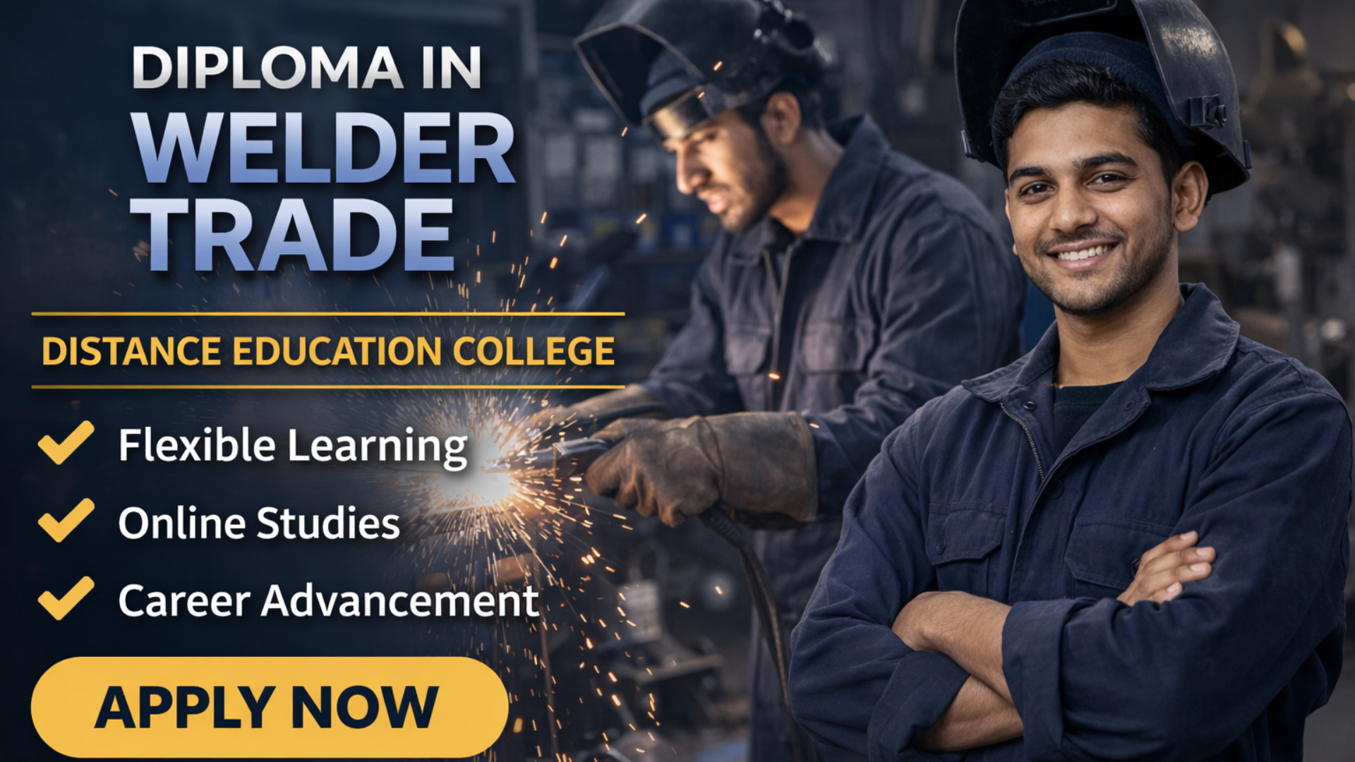 Diploma in Welder Trade Distance Education in Coimbatore